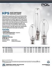 High Pressure Sodium (HPS/ LU)