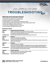 Troubleshooting
